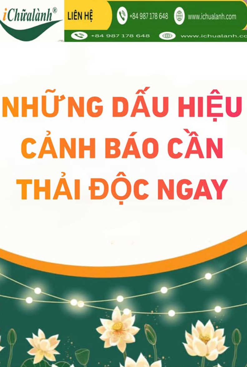 8 TÍN HIỆU CƠ THỂ HÉT LÊN RẰNG BẠN PHẢI THẢI ĐỘC NGAY!